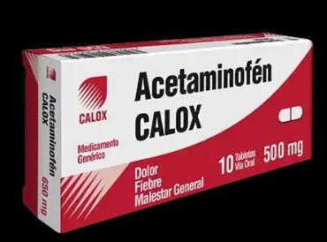 Acetaminofen 500mg X 10 Tab (calox)