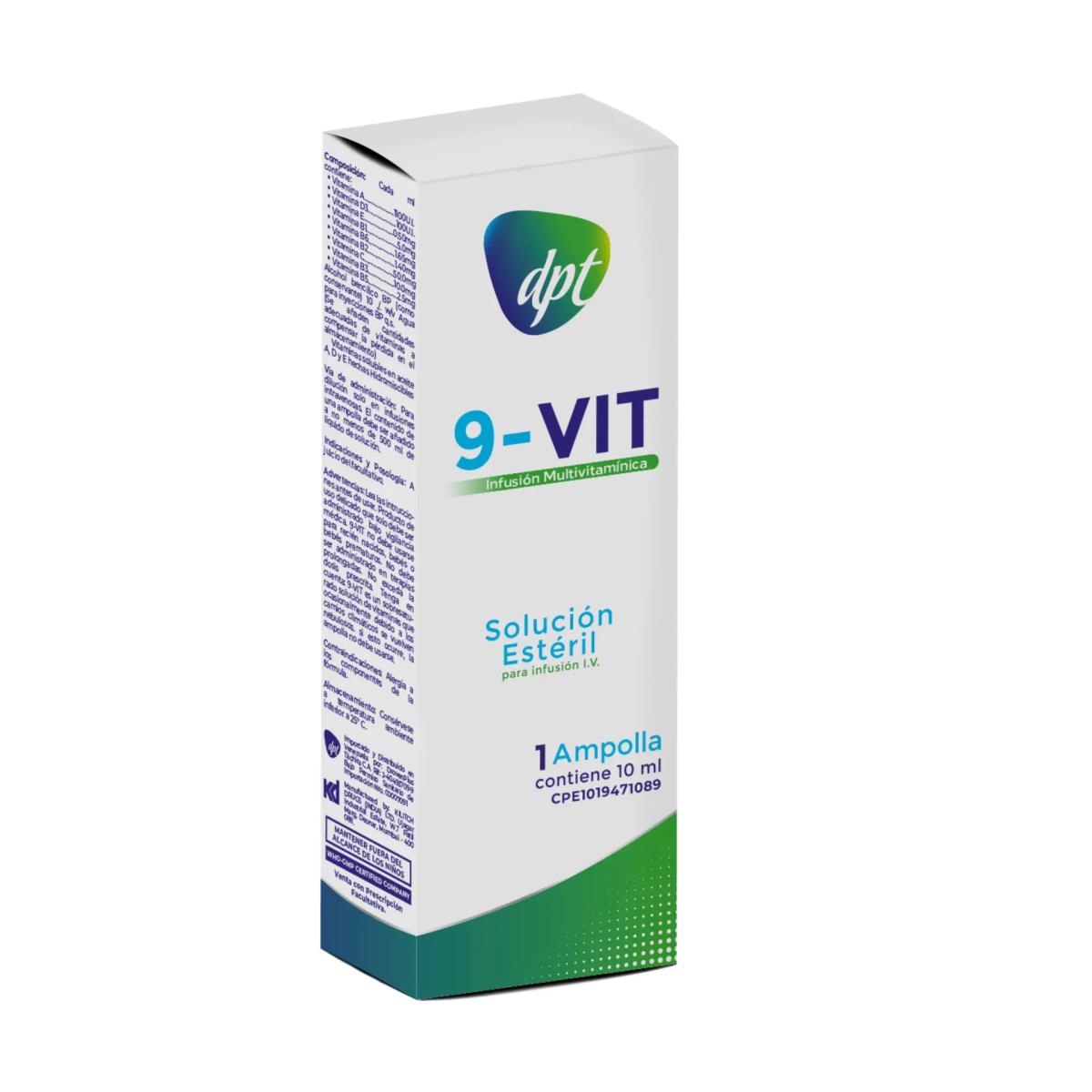 9-vit Infusion Amp 10ml (multivitaminica