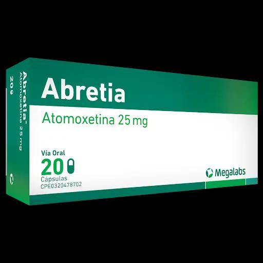 Abretia 25mg X 20caps