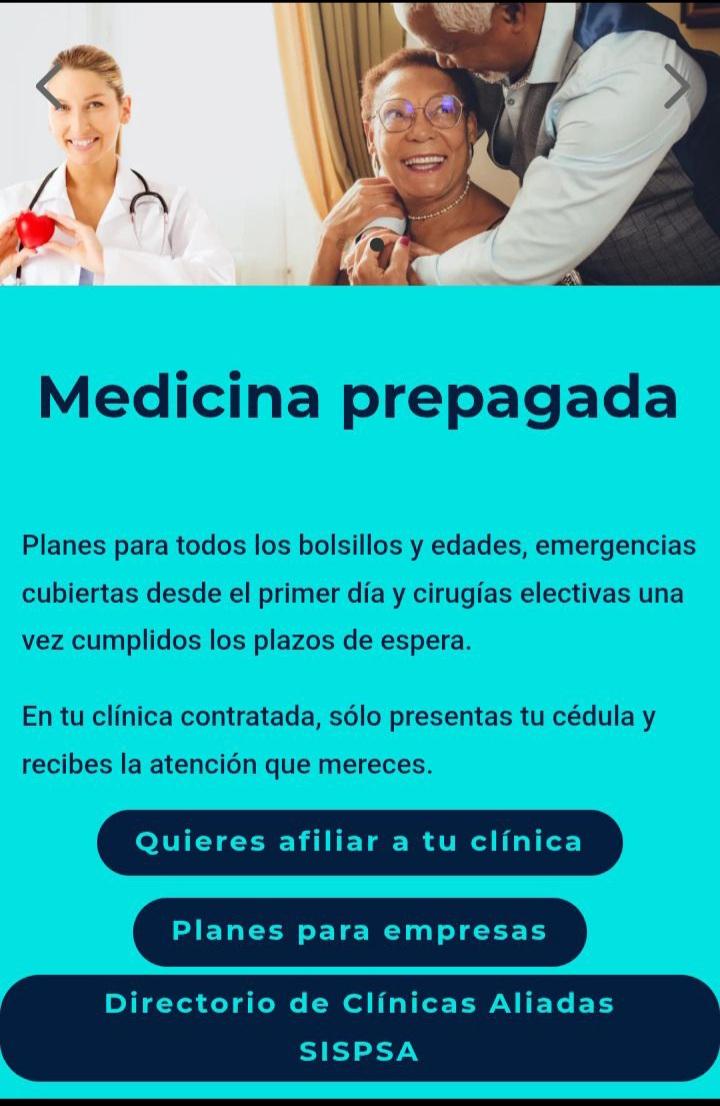 SISPSA Sistema Integral de Salud.